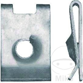 pack 10 tuercas de chapa metalicas carroceria de acero 5.5 mm