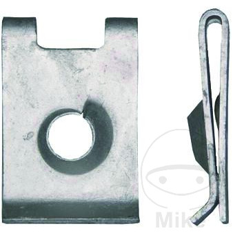 pack 10 tuercas de chapa metalicas carroceria de acero 6.3 mm