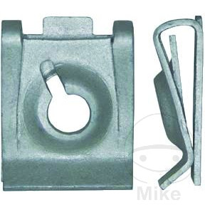 pack 10 tuercas de chapa metalicas carroceria de acero 6.35 mm