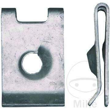 pack 10 tuercas de chapa metalicas carroceria de acero 6.5 mm