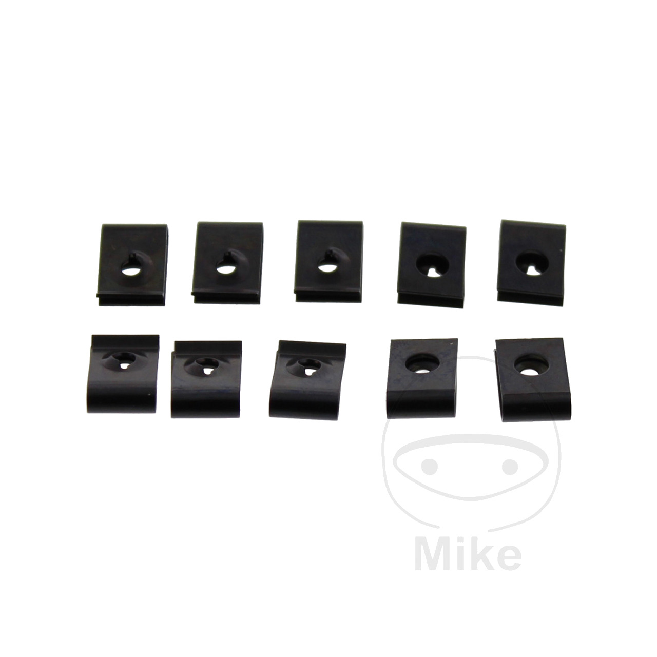 pack 10 tuercas de chapa metalicas carroceria 3 mm