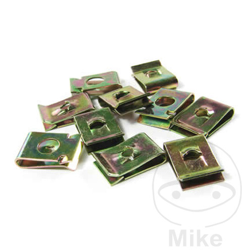 pack 10 tuercas de chapa metalicas carroceria