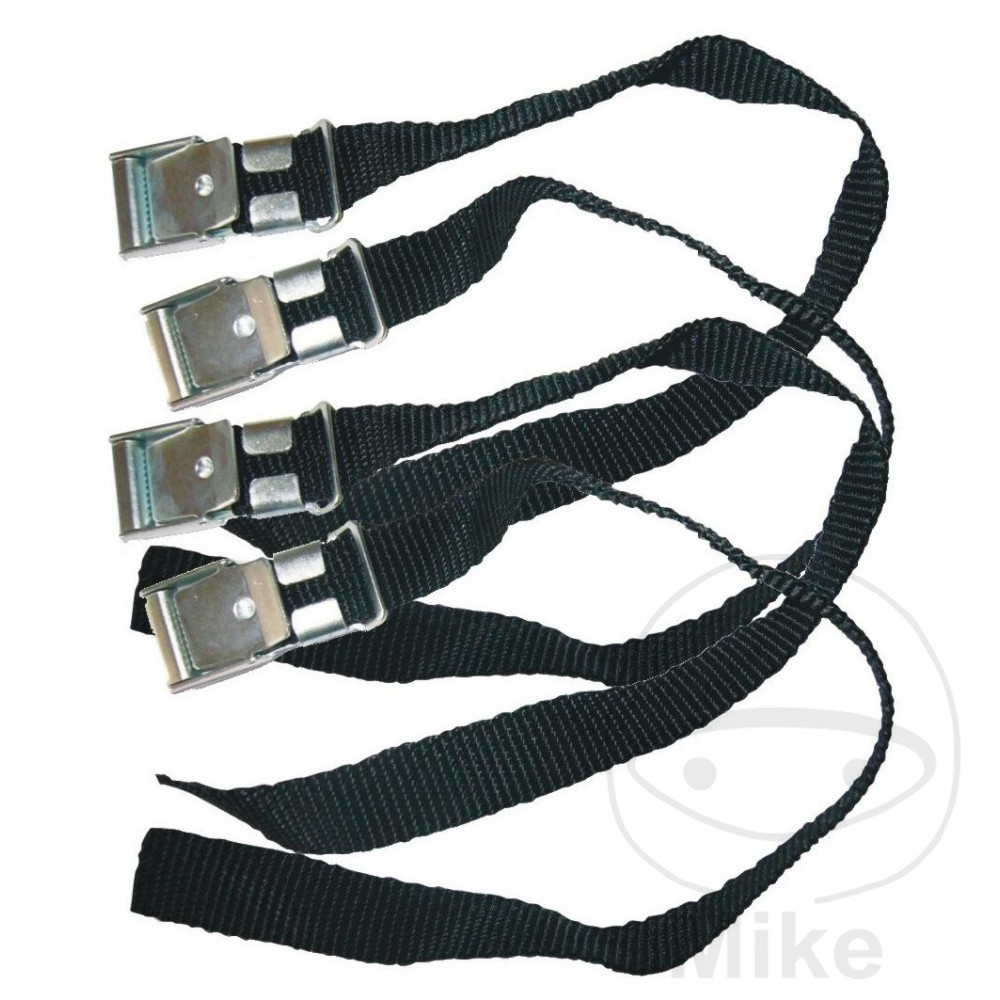 juego 4 correas de sujeción para portabicicletas 36 cm