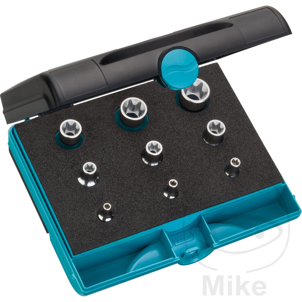 juego 9 puntas torx para tornillos externos