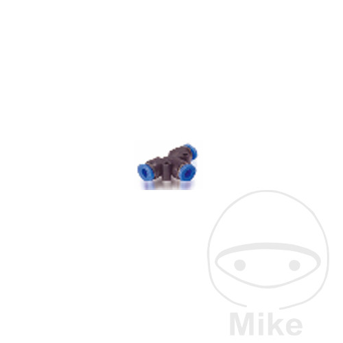 conector de tubo en t 8 mm