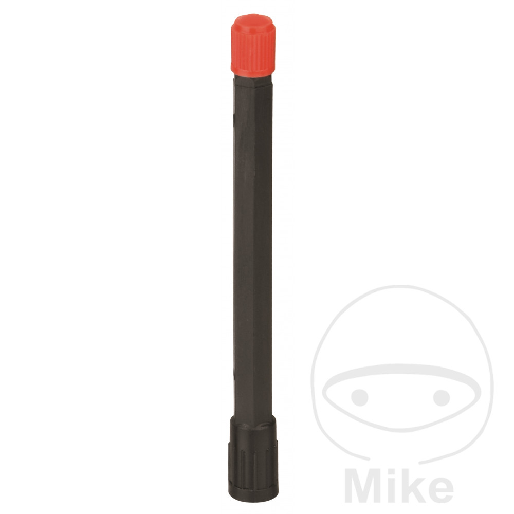 extensión de válvula de plástico 115 mm
