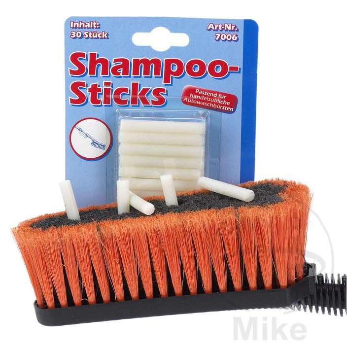 pack 30 bastoncillos jabón sólido para cepillo de lavado