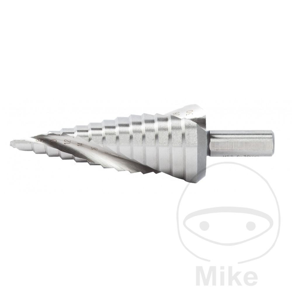 broca para perforar espiral hss 4-20 mm