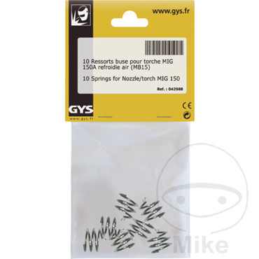 pack 10 muelles para boquilla de soldadora