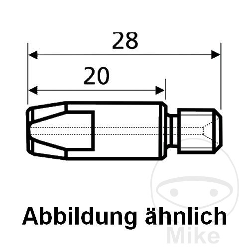 punta de contacto para antorcha de soldadura 0.10 mm