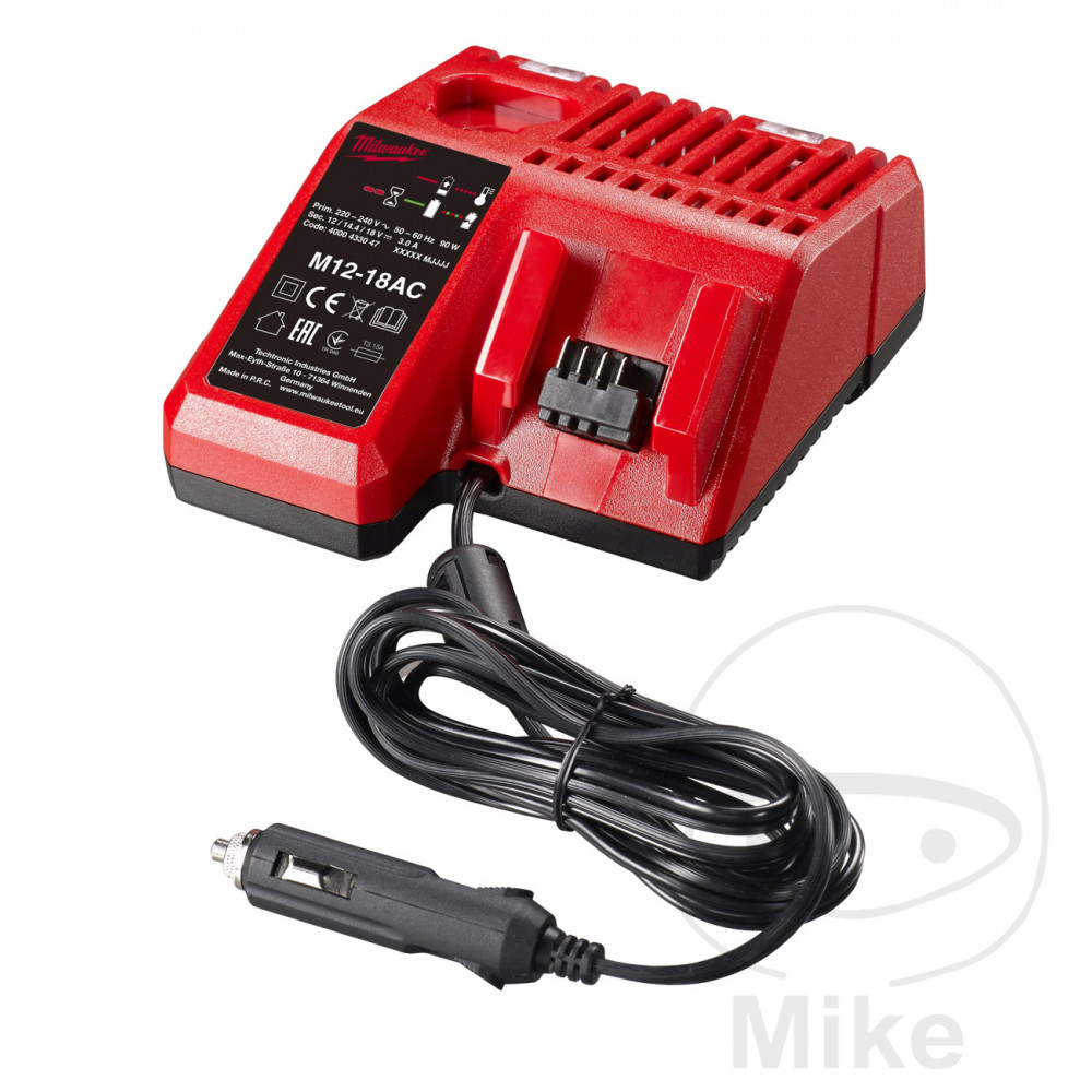 cargador de bateria de coche m12-18 ac 12+18v