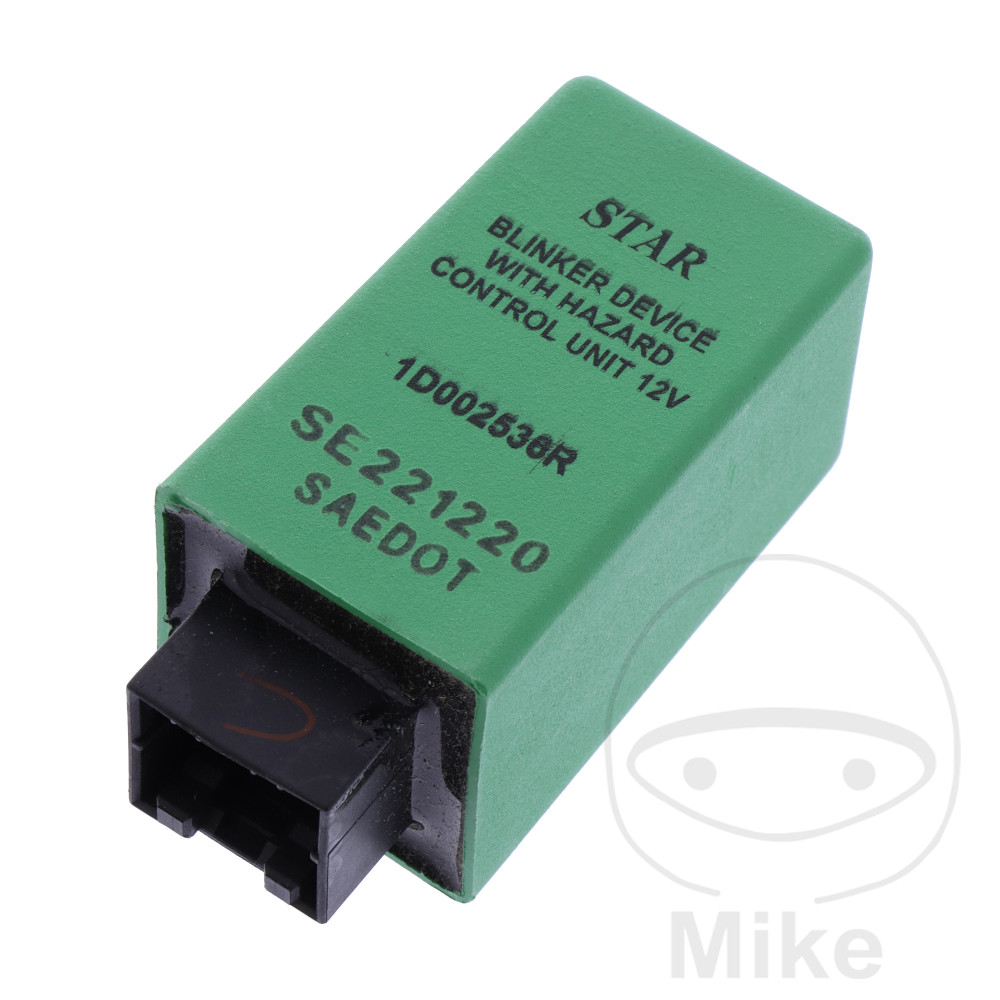 relé eléctrico de intermitente 12 polos oem 12v