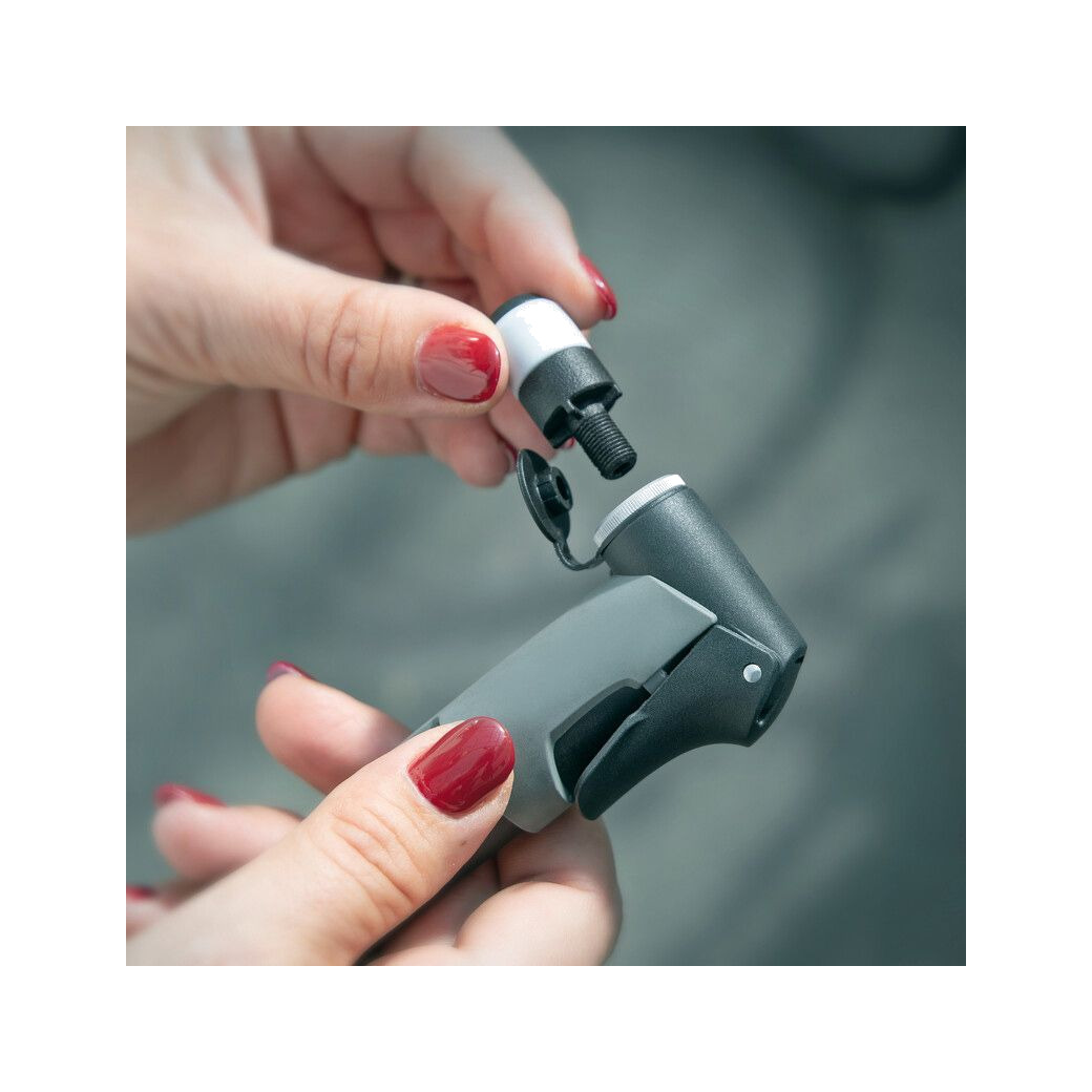 adaptador de cabezal para hinchador para valvulas schwalbe clik valve