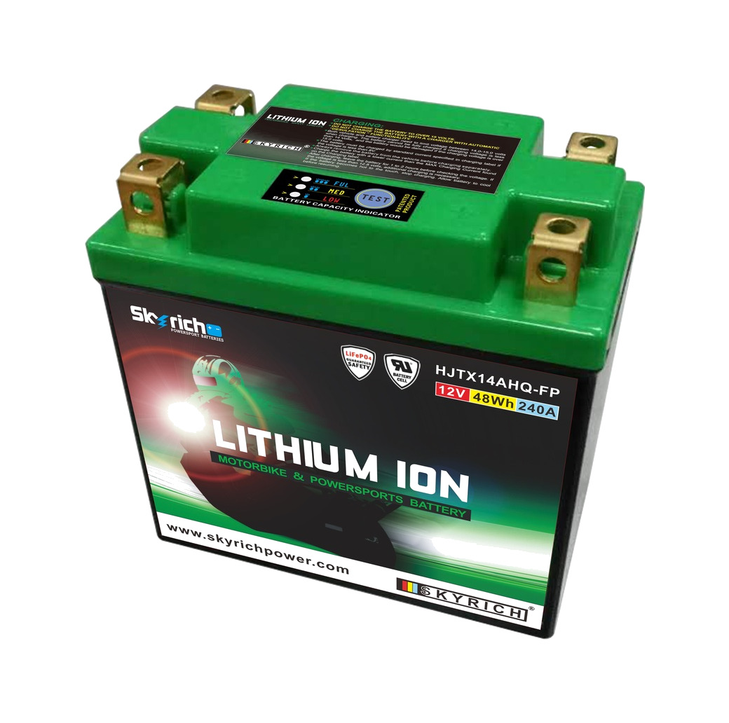 bateria de litio con indicador de carga ltx14l-bs