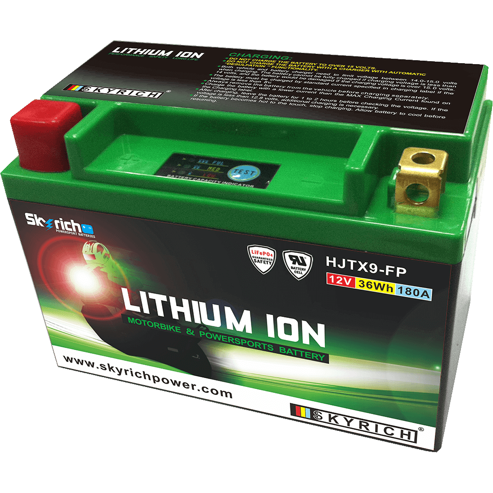 SKYRICH Bateria de litio con indicador de carga LITX9 - Afbeelding 1 van 1