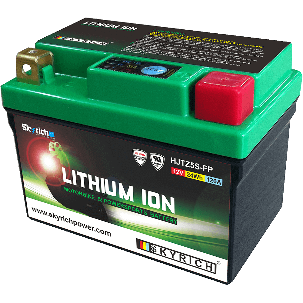 bateria de litio con indicador de carga litz5s
