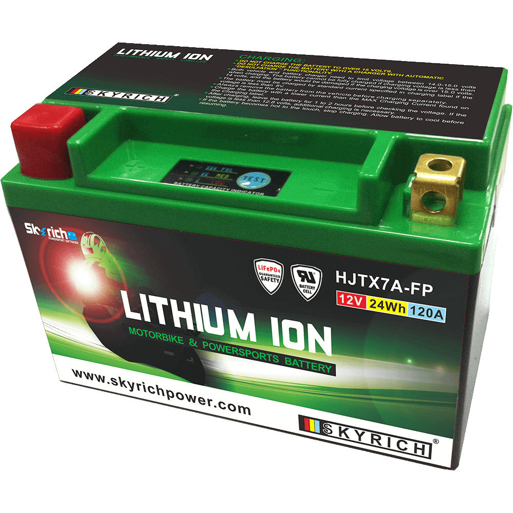 bateria de litio con indicador de carga litx7a