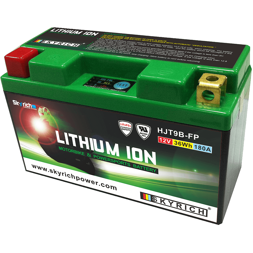 SKYRICH Bateria de litio con indicador de carga LIT9B - Afbeelding 1 van 1