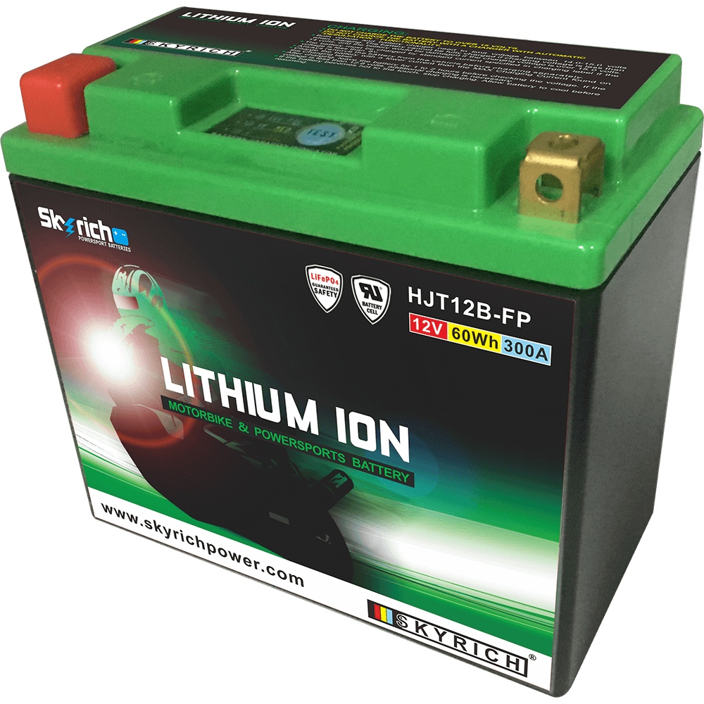 bateria de litio con indicador de carga lit12b