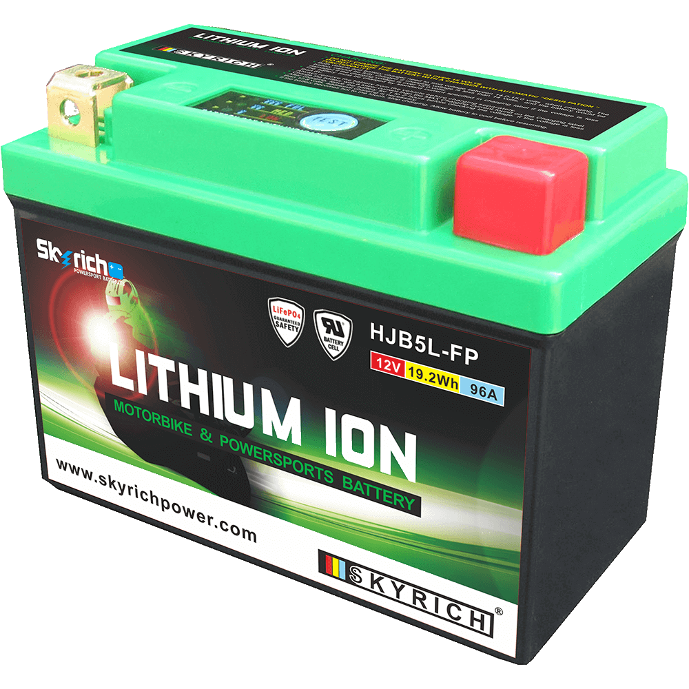 bateria de litio con indicador de carga lib5l