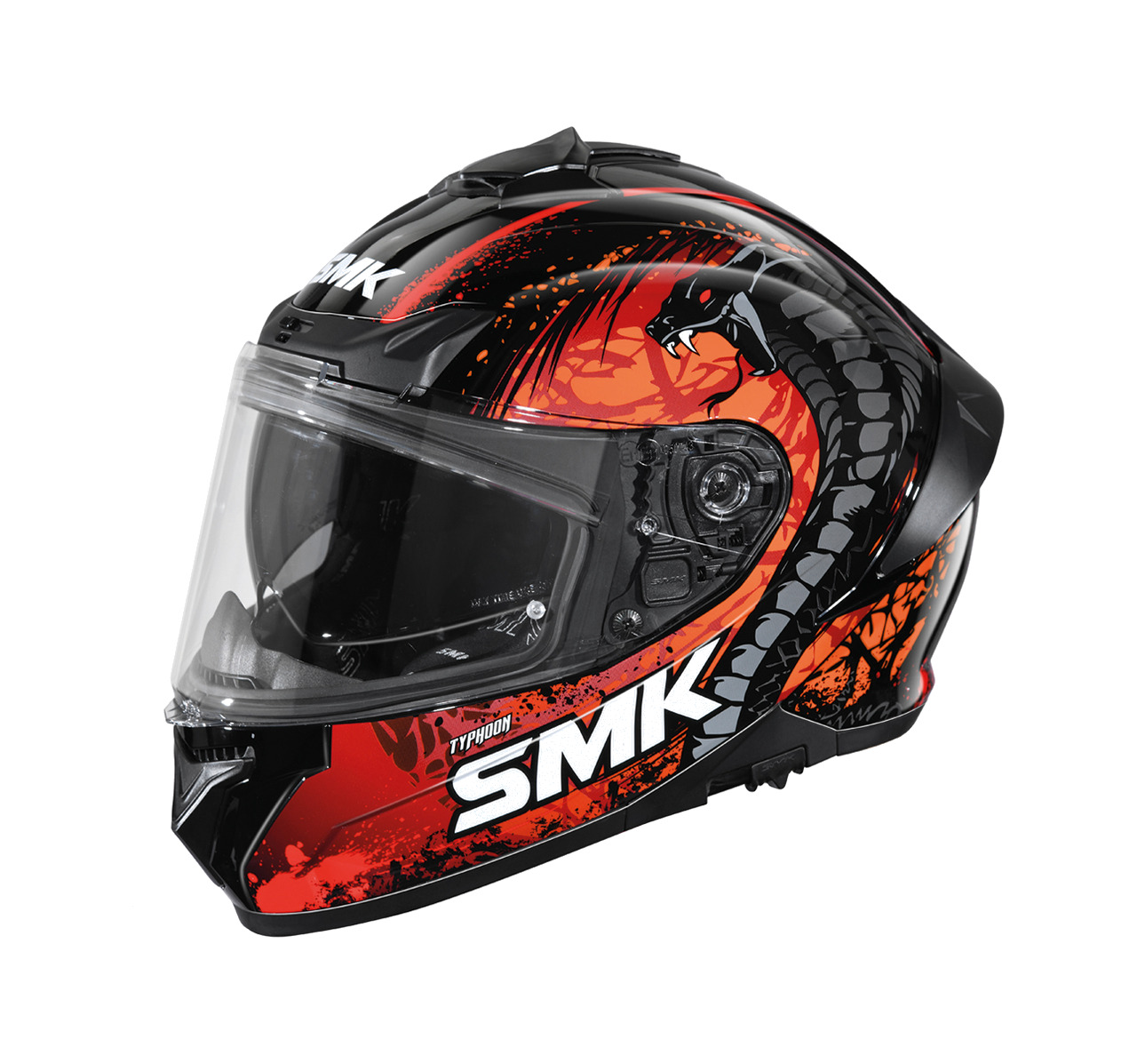 casco integral moto  typhoon reptile  (gl273)
