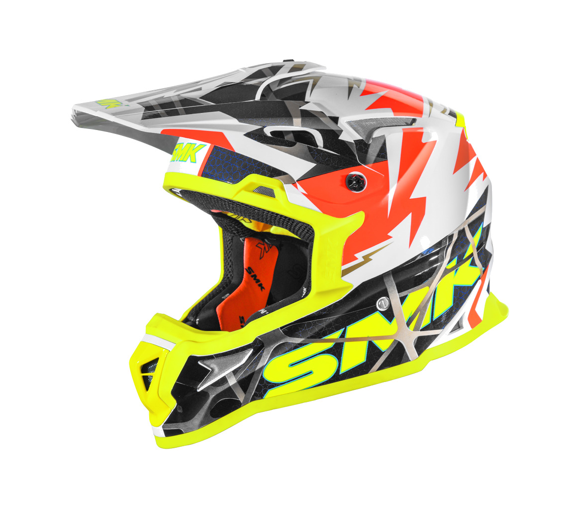 casco motocross  allterra fulmine  (gl174)