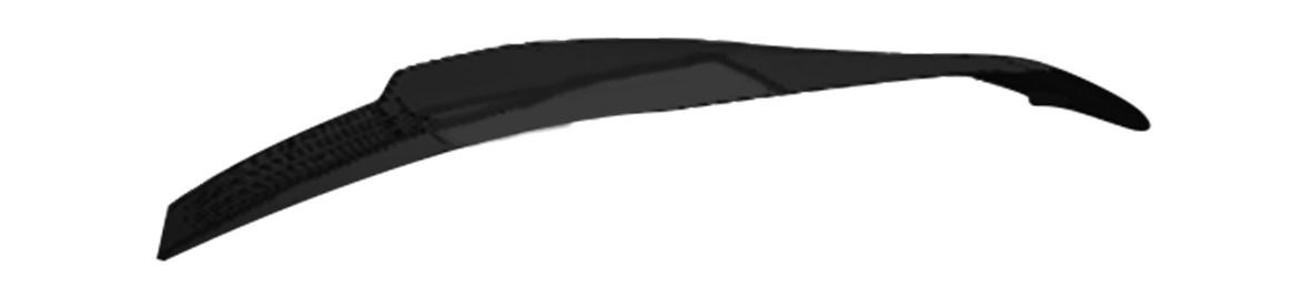 spoiler para casco  gullwing