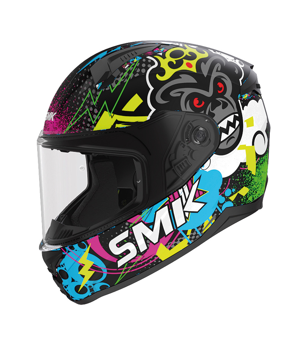casco integral niño infantil ma264 bionic kid chimpz