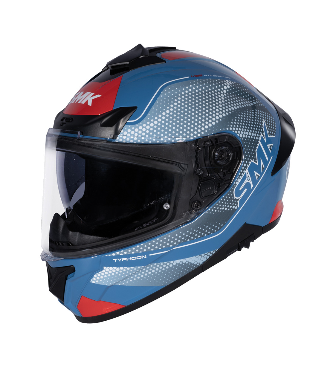 casco integral con pantalla solar ma551 typhoon mystic
