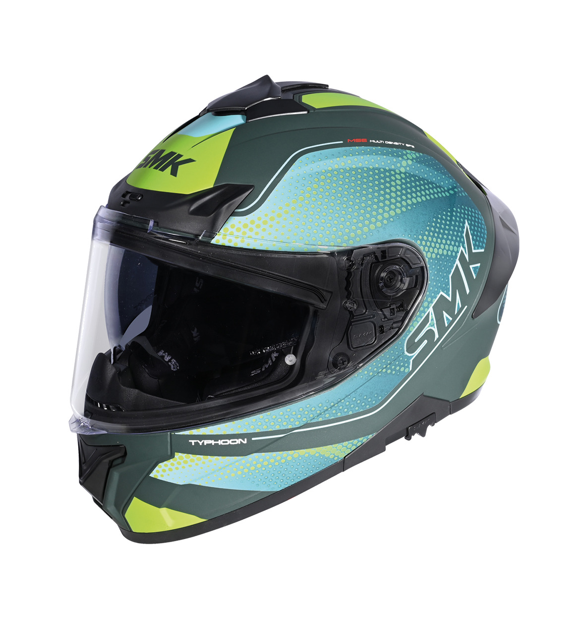 casco integral con pantalla solar ma884 typhoon mystic
