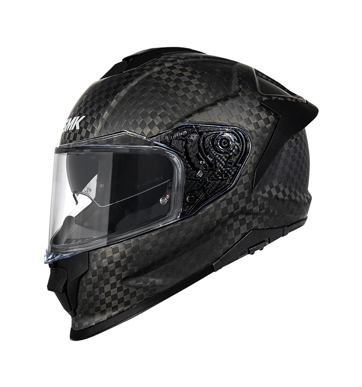 casco integral de carbono maca200 titan carbon mate