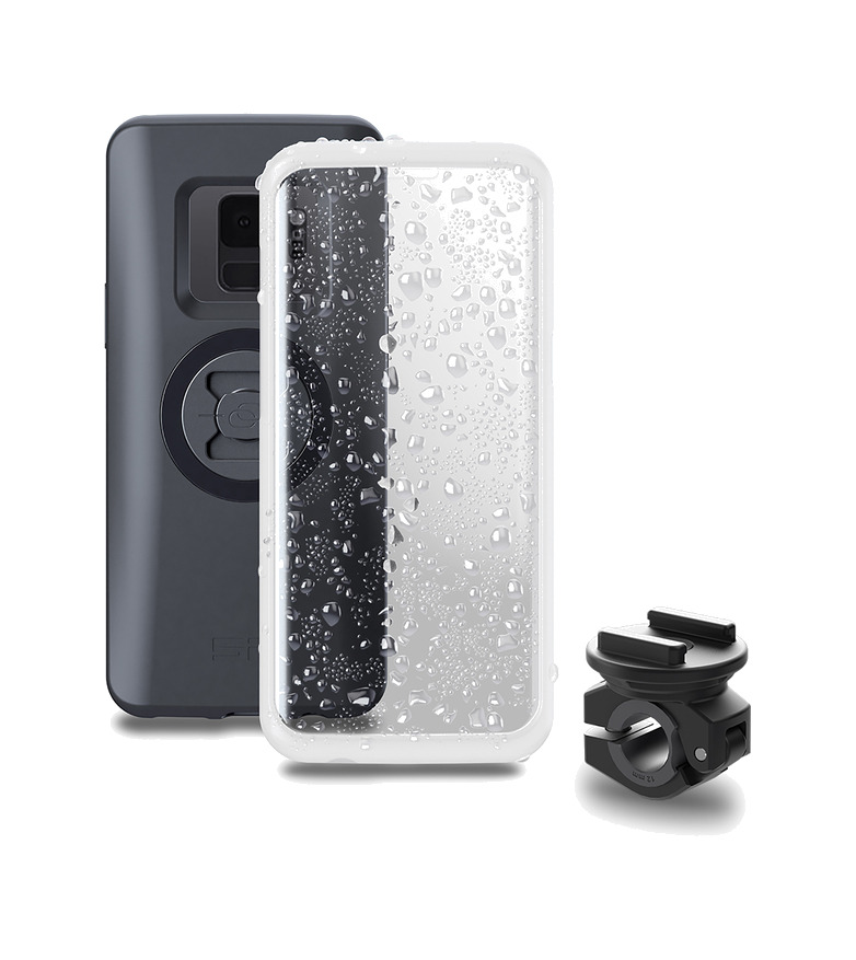 funda movil + kit fijacion para moto  samsung s9/s8