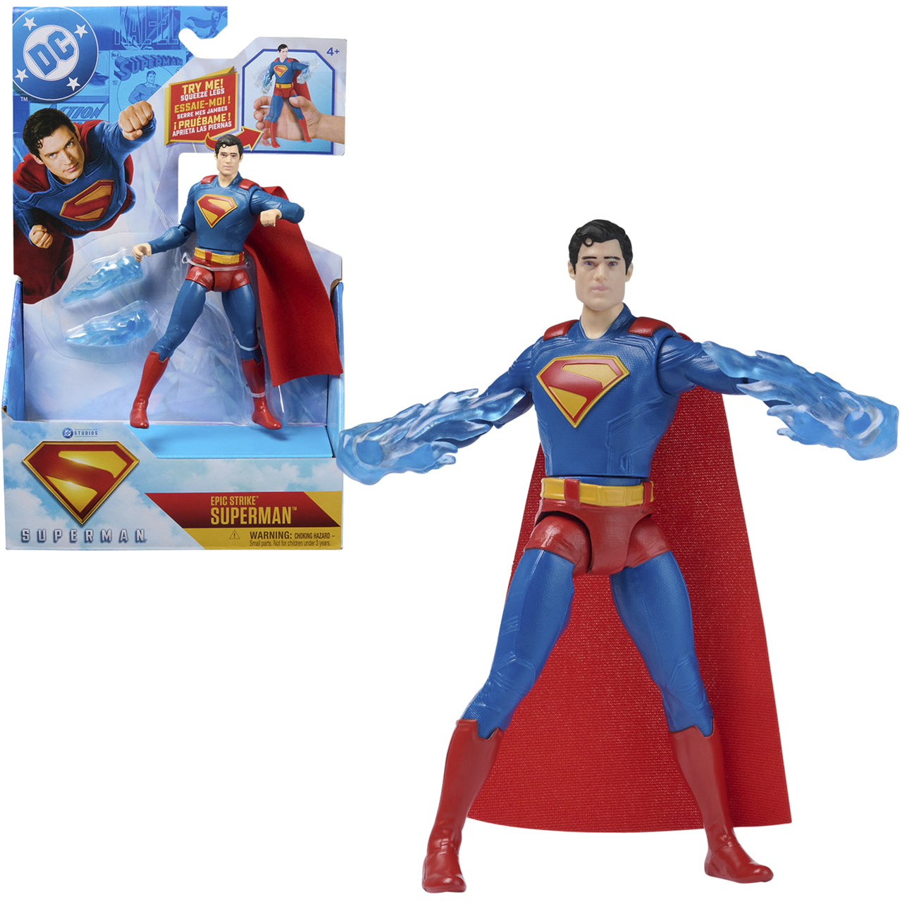 action figure with accessories dc superman movie 15cm 6073319