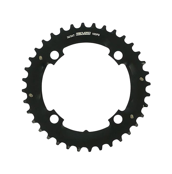 plato para bicicleta 4 brazos truvativ mtb 104 bcd 2x10v (spezialized 36/24)