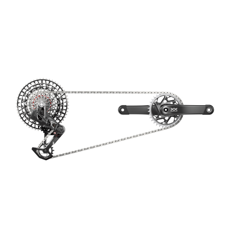 grupo electrónico bicicleta xx sl t-type eagle axs dub pod direct mount 1x12v (10-52)