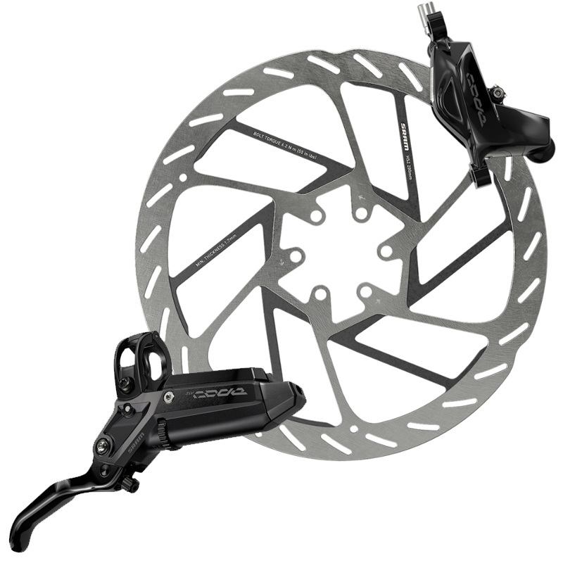 freno de disco trasero hidráulico de aluminio code ultimate stealth c1 2000 mm mmx