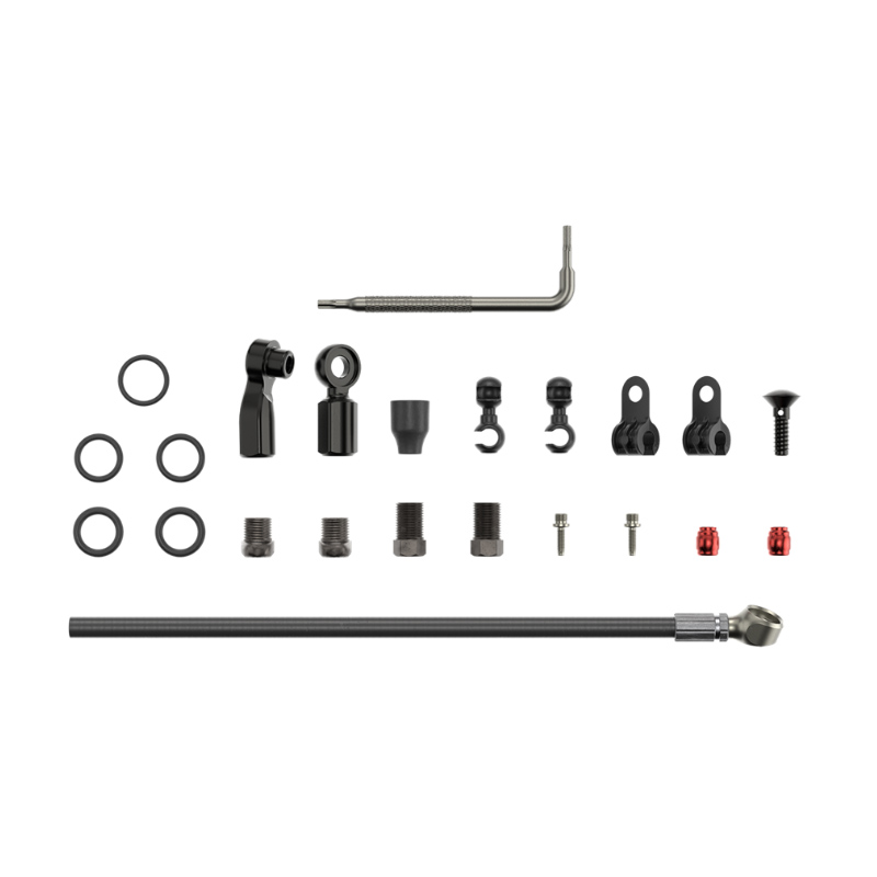 Kit latiguillo de freno hidráulico HIDR 2000 MM FLAT MOUNT/RED22/FORCE22/RIVAL22 - Foto 1 di 1