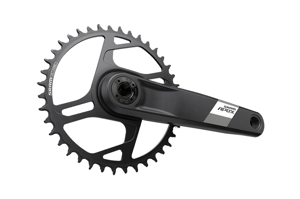 juego de bielas y plato dub 83-a cannondale-ai 175 mm 40d aluminio (s/cazoletas) sram apex d1