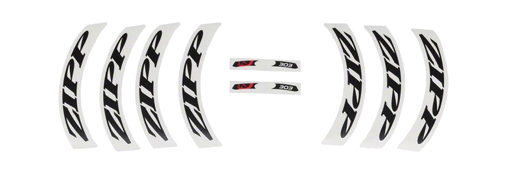 kit pegatinas logo rueda 303 sin bordes (para 1 rueda) zipp