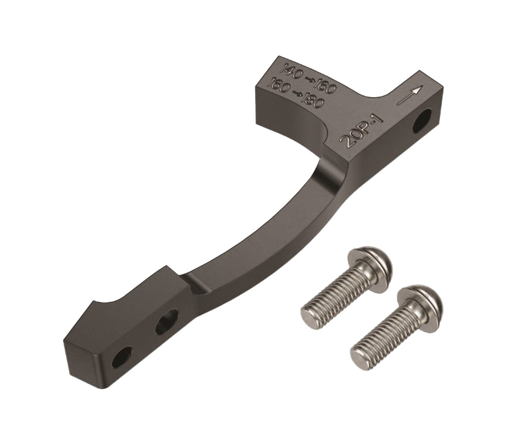 adaptador para freno de disco delantero y trasero 20p-1 post mount 160/180