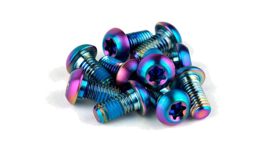 kit de tornillos de titanio para disco 12 uds