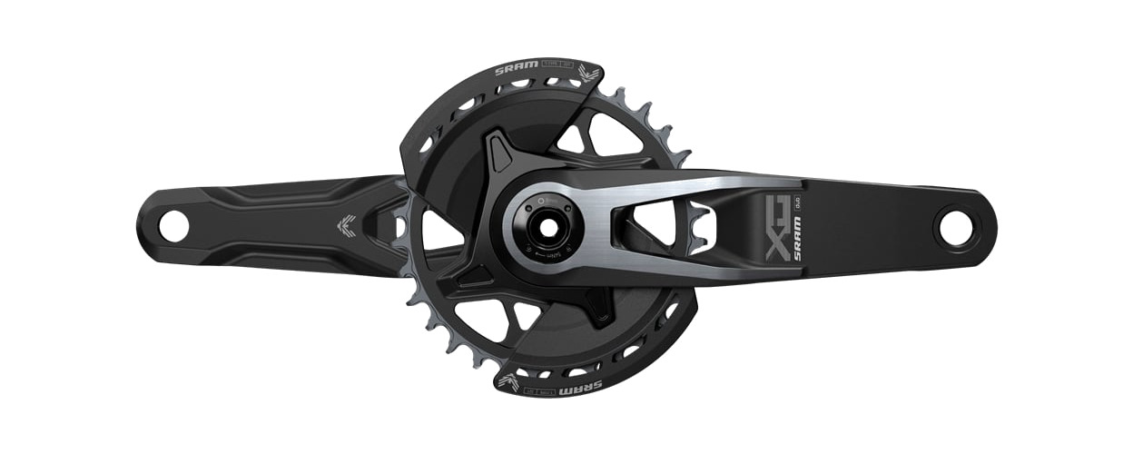 biela para bicicleta q174 cl55 dub mtb wide (2-guards) v2 x0 eagle t-type