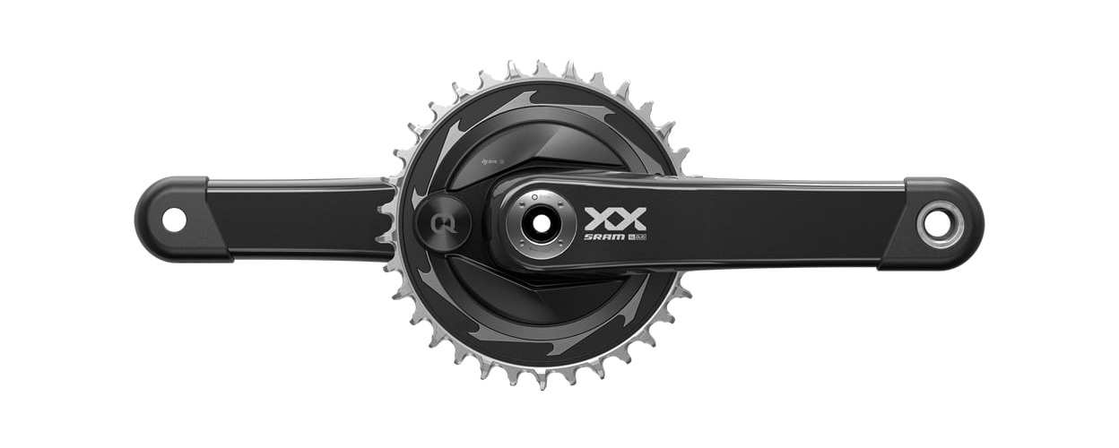 biela con potenciómetro y araña para bicicleta q168 cl55 dub xxsl eagle t-type
