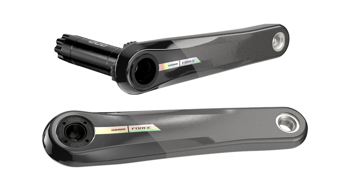 Manivelle de vélo sans plateaux vendre ni araignée, huit vis DUB DM (D2) FORCE W