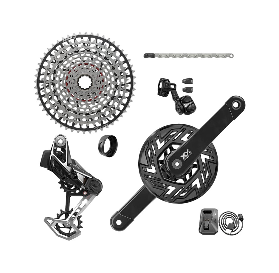 grupo para bicicleta brose isis eagle axs xx t-type e-mtb 165 mm 36