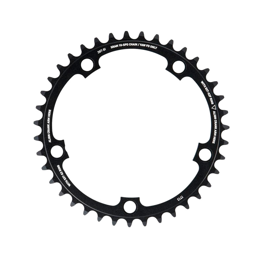 plato bicicleta road 130 bcd red 11v