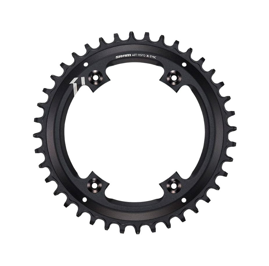 plato asimétrico de cuatro tornillos para once velocidades 110bcd x-sync apex 1