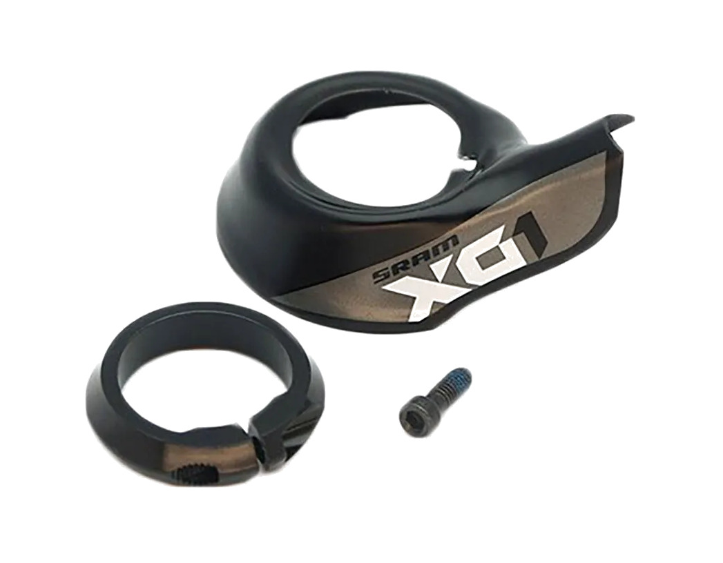 recambio de tapa y abrazadera para puño giratorio gripshift x01