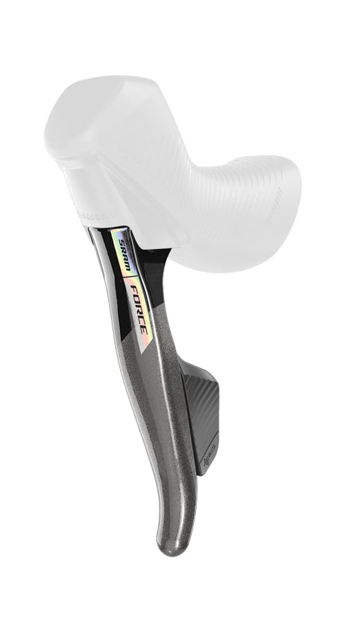 repuesto de manetas doble mando electrónico para freno de disco, incluye latiguillo sin pinza izquierdo force d2 etap axs