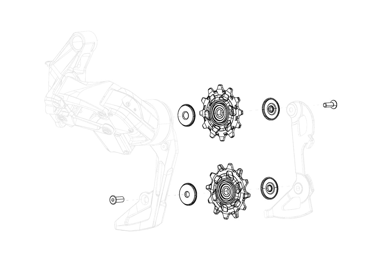 kit de repuesto de tornillo para cambio force xplr etap axs